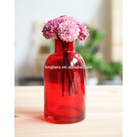 BALLERINA Red Vases Mini Glass Vases Centerpieces